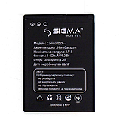 Оригінальний акумулятор ( АКБ / батарея ) для Sigma Mobile Comfort 50 Light | Tinol 1100mAh