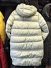 Зимова куртка р.42/44 Жіночий Пуховик з капюшоном Фабричний Китай, фото 3