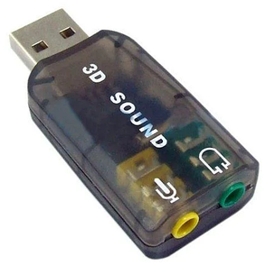 Зовнішня USB звукова карта Sound Audio 3D 3794, фото 2