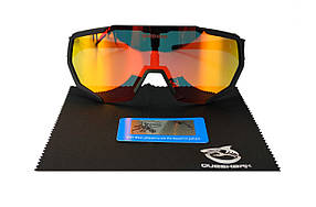 Поляризаційні окуляри для спорту 3-ма змінними лінзами Black&Red.