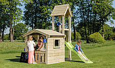 Дитяча ігрова вежа з будиночком Blue Rabbit LOOKOUT + SWING, фото 3