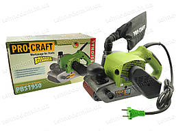 Стрічкова шліфмашина Procraft PBS1950 (стрічка 100 на 610 мм)