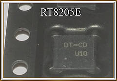 Мікросхема RT8205EGQW  (RT8205E)  DT=