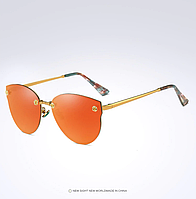Женские поляризационные очки Golden&Orange. Очки гасят блики, контрастные очки для женщин