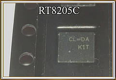 Мікросхема RT8205CGQW  (RT8205C)  CL=