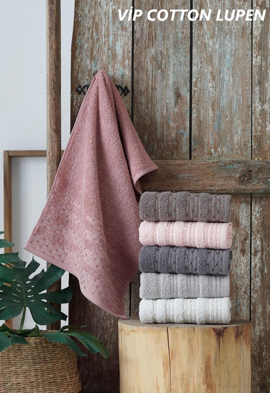 Рушник лицьовий 6 штук Cestepe VIP Cotton 50x90, 2641_lupen