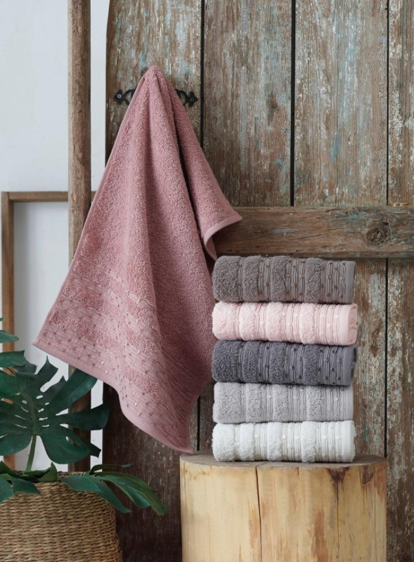 Рушник банний 6 штук Cestepe VIP Cotton 70x140 см, 2642_lupen