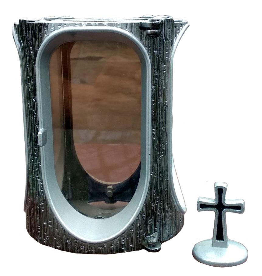 Основа лампадки під граніт, колір сірий