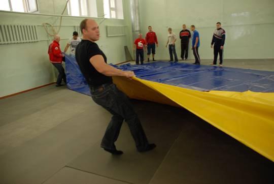 Борцовський килим для боротьби, дзюдо 12x12м, товщина 40мм OSPORT - фото 7 - id-p259877047