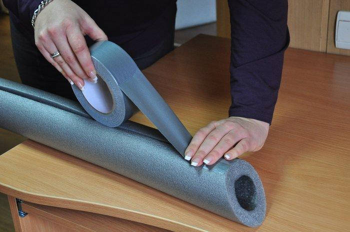 Скотч-лента ПВХ армированный серый 50мм х 50м (ID#534294989), цена: 229 ...