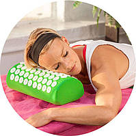 Масажний валик для масажу спини (масажер для спини/шиї/голови/ніг/стоп/тіла) OSPORT Pro (apl-031)