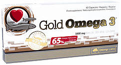 Риб'ячий жир Омега в капсулах (харчова добавка) Gold Omega 3 60 капсул Olimp Nutrition (00325-01)