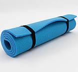 Килимок для фітнесу, йоги та спорту (каремат, мат спортивний) FitUp Lite 8мм (F-00011), фото 5