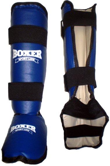 Захист гомілки та стопи із кожвінілу Boxer L (bx-0049)