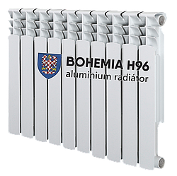 Алюмінієвий радіатор bohemia h96 500*96