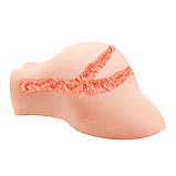 Мастурбатор вагіну та анус з вібрацією Crazy Bull Julie Vagina and Anus Masturbator, фото 7