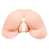 Мастурбатор вагіну та анус з вібрацією Crazy Bull Julie Vagina and Anus Masturbator, фото 4