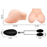 Мастурбатор вагіну та анус з вібрацією Crazy Bull Julie Vagina and Anus Masturbator, фото 9