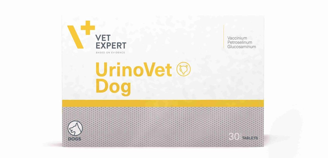 VetExpert UrinoVet Dog Харчова добавка для підтримки сечовидільної функції у собак 30 таб, фото 1