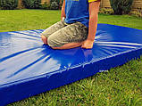 Мат гімнастичний спортивний у чохлі з ПВХ OSPORT 2м х 1м товщина 8см (FI-0043-8), фото 10
