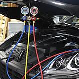 Манометричний колектор Mastercool 83272 (R1234YF, шланги 180см, 2-вент), фото 3