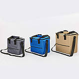 Термосумка (сумка-холодильник термос, термобокс, термо ланчбокс) для їжі та пляшечок 15л OSPORT Lite (FI-0126), фото 10