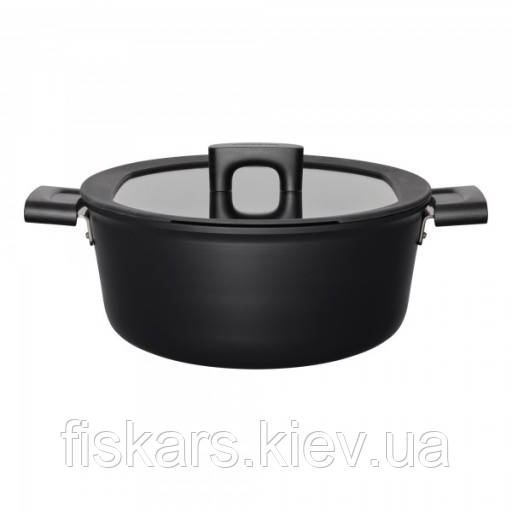 Каструля FISKARS Hard Face 5 л з кришкою (1052228)