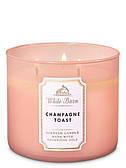 Трифітильна свічка Bath and Body Works Champagne Toast
