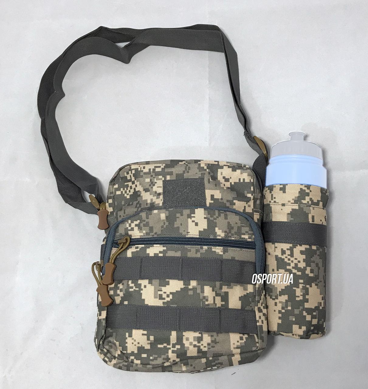 Сумка рюкзак тактическая военная (туристическая) через плече однолямочная OSPORT Pixel (N02181) - фото 5 - id-p751147522