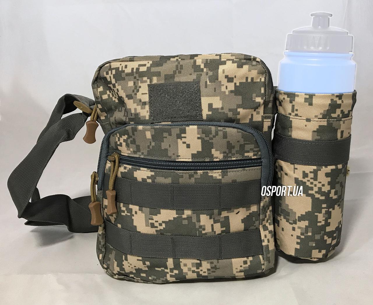 Сумка рюкзак тактическая военная (туристическая) через плече однолямочная OSPORT Pixel (N02181) - фото 9 - id-p751147522