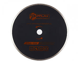 Диск алмазний Універсал 230x5x2.2x22.23 Полакс