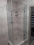 Скляні душові кабіни під замовлення, фото 6