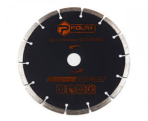 Диск діамантовий Сегмент 180x7x2.2x22.23 Полакс