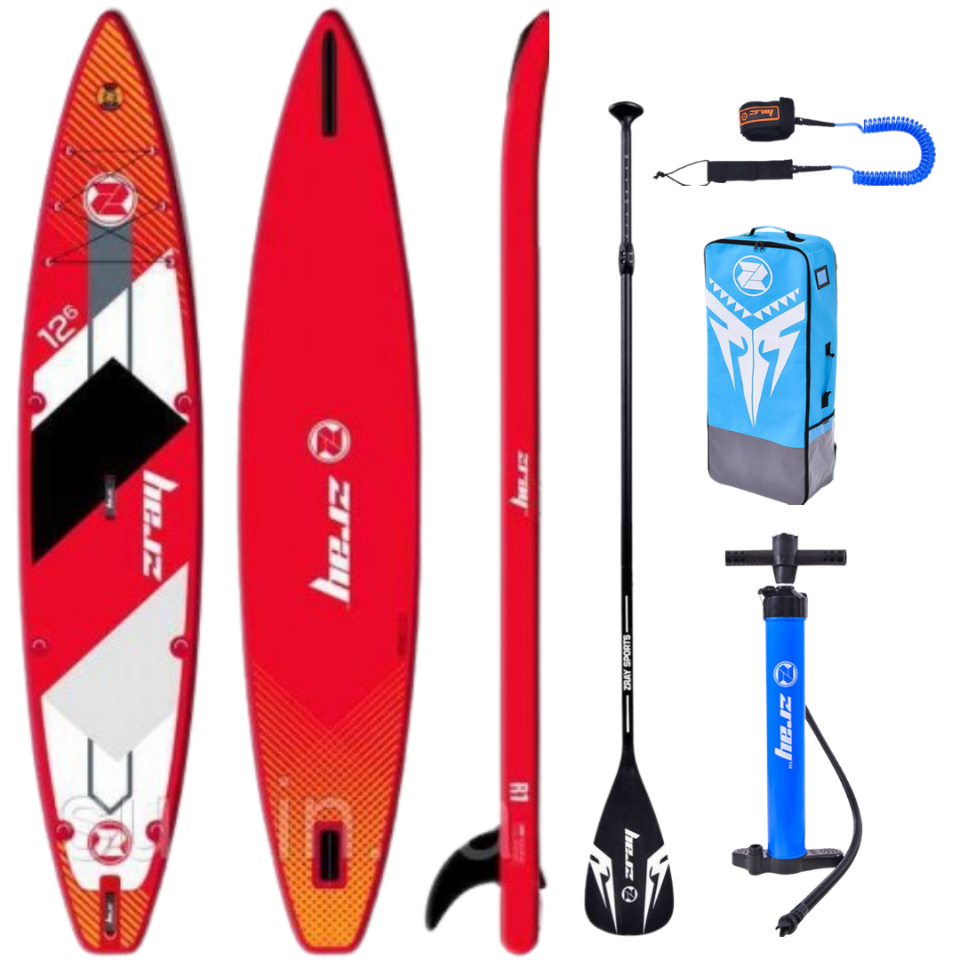 Сапборд Z-RAY Rapid R1 12'6" — надувна дошка для САП серфінгу