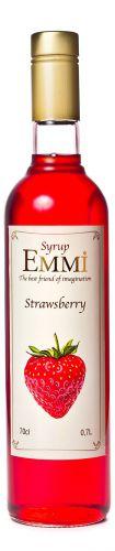 Сироп Еммі Полуниця 700 мл (900 грам) (Syrup Emmi Strawberry 0.7)