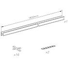 З'єднувальний H-подібний профіль для Valcomp ARES 3, фото 3