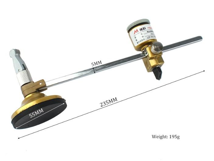 Стеклорез круговой, циркуль-стеклорез диаметр 9-40 см, резка стекла толщиной от 2 до 10 мм - фото 7 - id-p1414135377