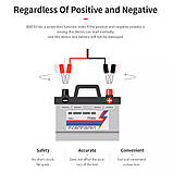 ТЕСТЕР АКБ KINGBOLEN BM510 6V 12V 100-2000 CCA 2AH-220AH аналізатор автомобільних акумуляторів, фото 3