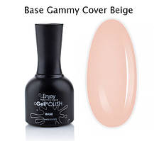 Базове покриття для нігтів камуфлюється база для манікюру Base Gammy Cover Beige Enjoy 10 мл