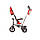 Велосипед триколісний KidzMotion Tobi Venture red (AS), фото 3