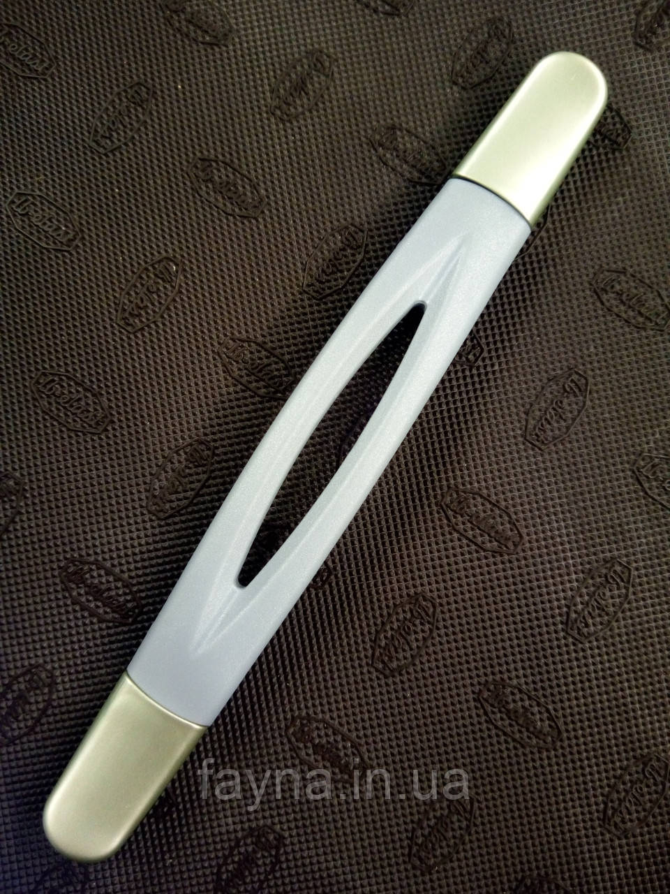 Ручка валіза РЧ - 22 сіра (пластик, L=230мм)