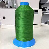 Нитка підвищеної міцності 100% РЕ C 30 колір S-047 зелений яскравий (боб 3000ярдов) Nitex
