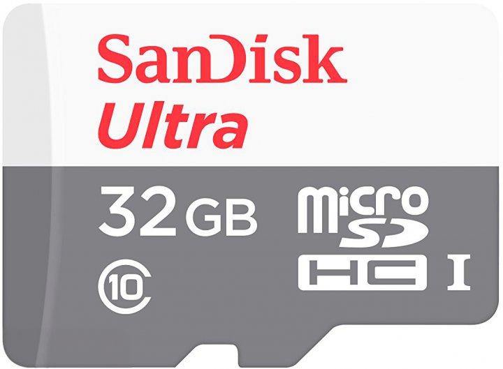 Карта пам'яті SanDisk MICRO SDHC 32GB class 10 Ultra Light UHS-I SDSQUNR-032G-GN3MN