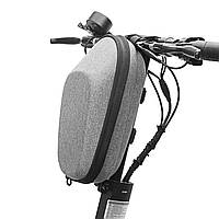 Большая сумка на раму самоката, гироцикла, электровелосипеда (ВС-351) Серый