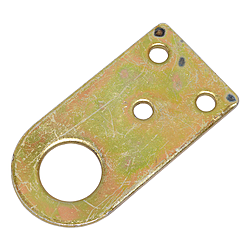 Кріплення для замка навісного оцинк. No60 60*30*2 мм, фото 1