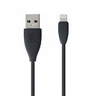 Кабель Baseus Small Pretty Waist Lightning Cable 2.0 A (1.2 m) Black (calmy-01), фото 3