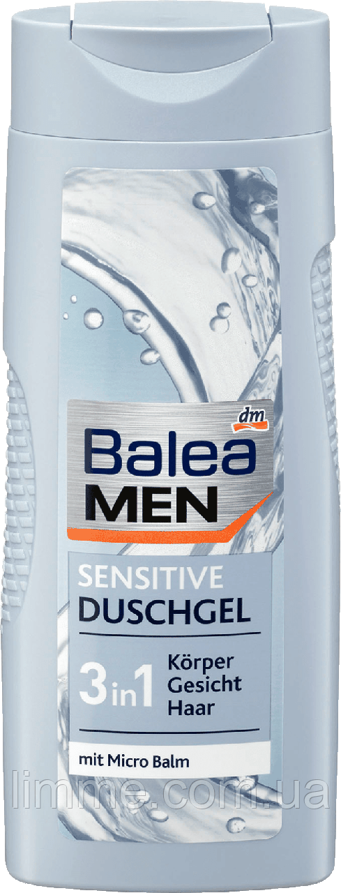 Гель для душу Balea Men Sensitive 300 мл