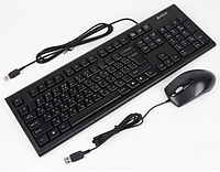 Комплект клавиатура + мышка A4-Tech KR-8572 USB Black