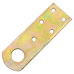 Кріплення для замка навісного оцинк. №120 120*40*2-2,2мм 110280, фото 1