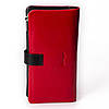 Жіночий шкіряний гаманець KARYA 1135-46 червоний з чорним, фото 2